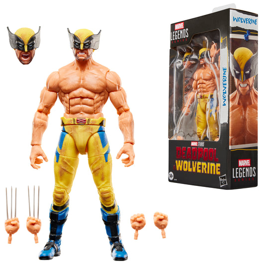 Hasbro - Marvel Legends - Deadpool & Wolverine - Wolverine Shirtless 6" Action Figure (Closed)