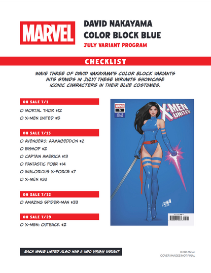 Bishop #2 - David Nakayama Color Block Blue Variant (Closed) P30
