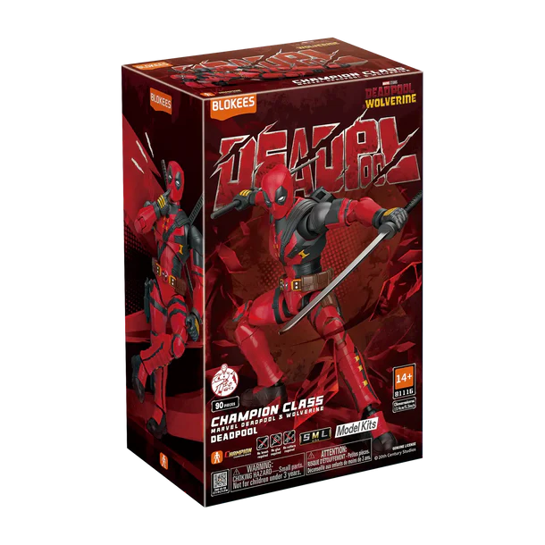 Blokees - Infinity Saga Champion Class 04/05 - Deadpool + Wolverine - Marvel Model Kits (Incoming)