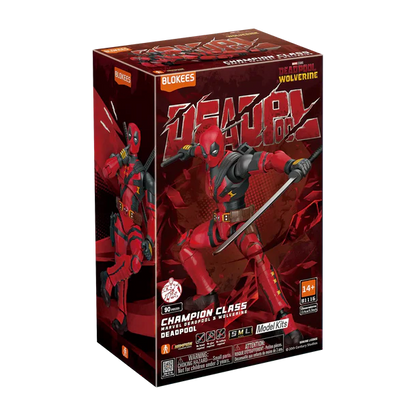 Blokees - Infinity Saga Champion Class 04/05 - Deadpool + Wolverine - Marvel Model Kits (Incoming)