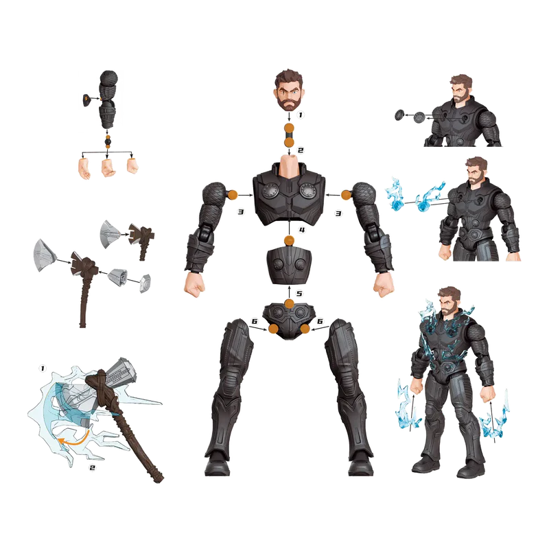 Champion Class 02: Thor - Infinity Saga - Blokees (Released)