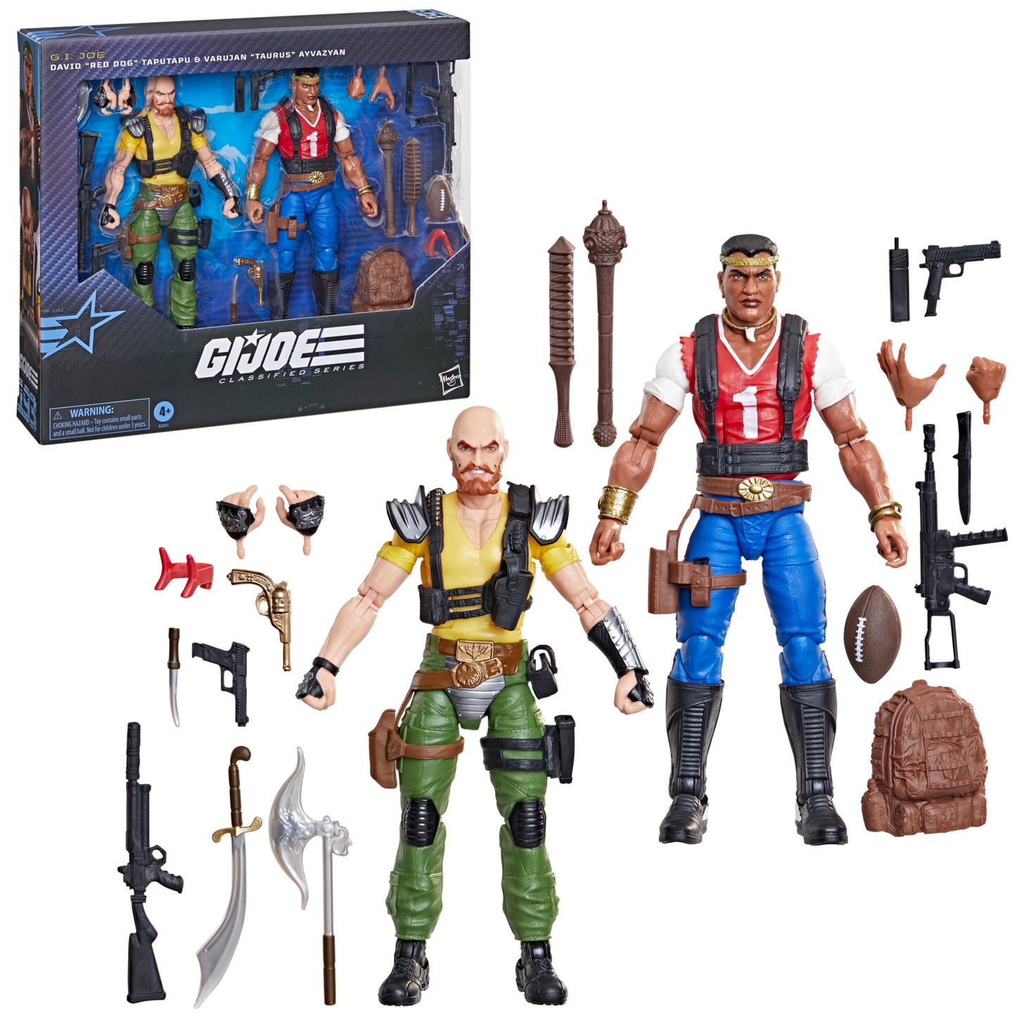 Hasbro - GI Joe Classified - #193 Red Dog & Taurus 2-pk (Closed)