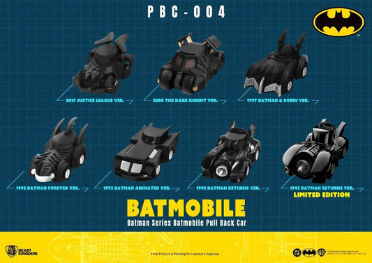 Batman: Batmobile • Pull Back Cars • 1pc Blind Box (Pre-Sale) C51-P09