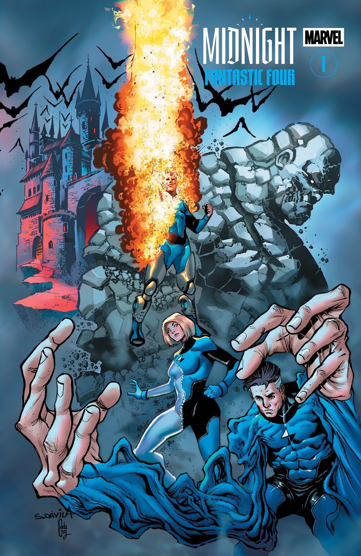 Midnight: X-Men, Spider-Man, Fantastic Four #1 (VF/NM) | Sergio Davila Master Set (Collected)