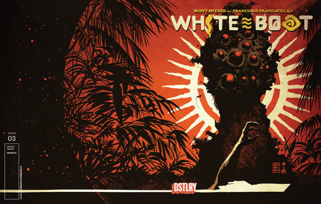 🔞 White Boat #3 - Francesco Francavilla Main Cover (Closed)