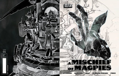 🔞 A Mischief Of Magpies #1 Cvr C Inc 1-10 Matias Bergara Var (res) - Matías Bergara 1:10 Variant (Pre-Sale) C21-P28
