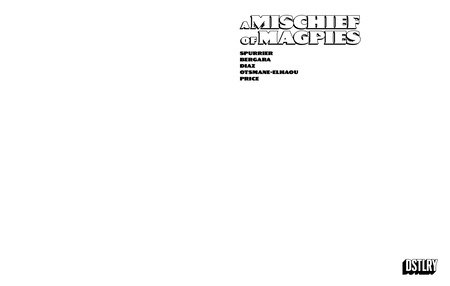 🔞 A Mischief of Magpies #1 - Blank Sketch Variant (Pre-Sale) C10-P17