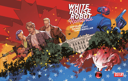 White House Robot Romance #3 | Rachael Stott Main Cvr • Pre-Sale: C46-P1