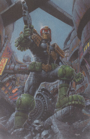Judge Dredd x Biker Mice from Mars #1 - Oni | David Finch Foil Var (Closed) R2648