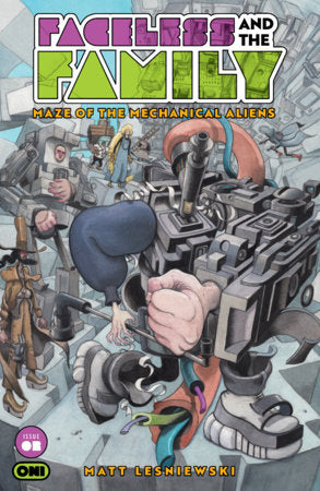 Faceless And The Family Maze Of The Mechanical Aliens #2 Cvr B Farel Dalrymple Var - Farel Dalrymple Variant (Pre-Sale) C28-P32