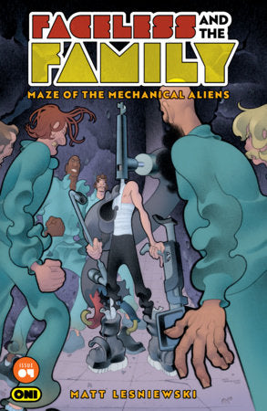 Faceless & The Family: Maze of the Mechanical Aliens #4 - Matt Lesniewski Main Cvr (Pre-Order) C38-P42