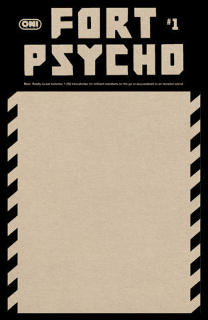 Fort Psycho #1 Cvr E Blank Sketch Var -  Variant (Pre-Sale) C26-P31