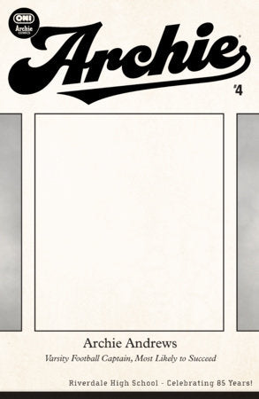 Archie #4 - 85th Anniversary Special - Oni | Blank Sketch Riverdale Yearbook Var (Pre-Order) C48-P52