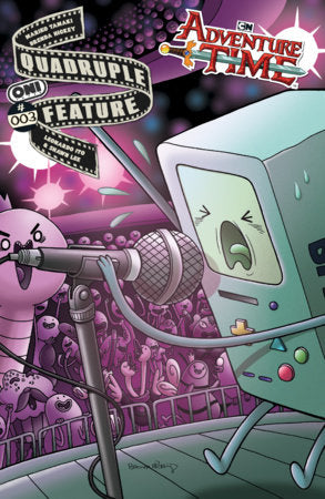 Adventure Time: Quadruple Feature #3 - Oni Press - Brenda Hickey Main Cover (Closed) R2636