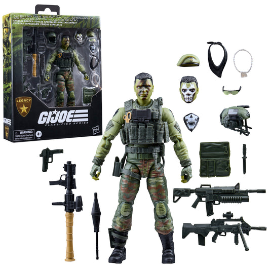 Hasbro - GI Joe Classified - Leg Coll Action Soldier Special Forces Action Figure (Closed)