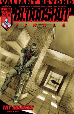 🔞 Bloodshot #8 - Toy Soldiers #2 Finale - IDW / Alien Books / Valiant Beyond | Salvador Sanz Main Cvr (Pre-Order) C41-P47