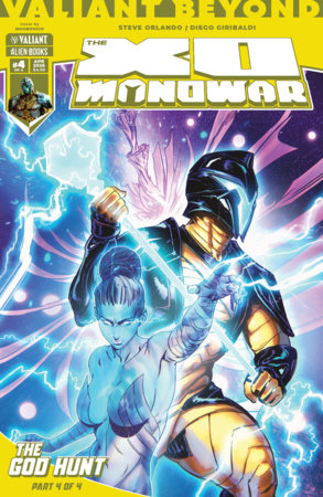 🔞 Valiant Beyond: The X-o Manowar #8 "God Hunt #4" - Noobovich Main Cover (Closed)