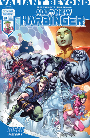 All-New Harbinger #8 - Risen #2 - Pow Rodrix Main Cover (Pre-Sale) C26-P31