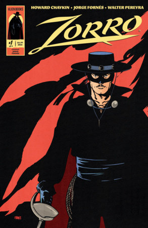 Zorro #1 - 2026 - Jorge Fornés Main Cover (Closed)