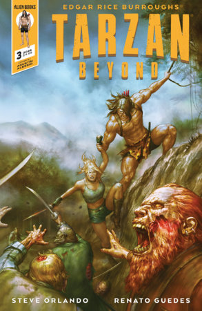 Tarzan: Beyond #3 - Alien Books - Agustin Alessio Main Cover (Closed) R2636