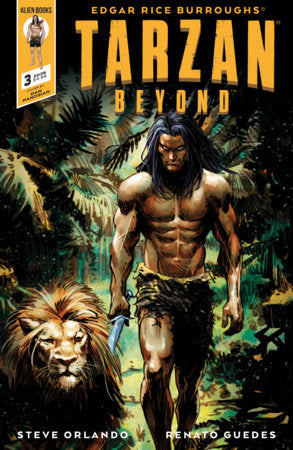Tarzan: Beyond #3 - Alien Books - Dan Panosian Variant (Closed) R2636