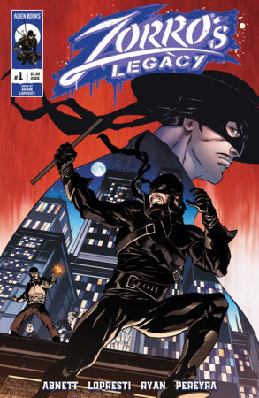 Zorro's Legacy #1 - Aaron Lopresti Main Cover (Closed)