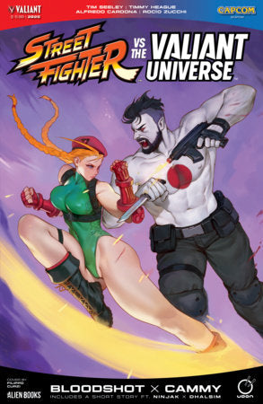 Street Fighter vs The Valiant Universe: Special 2026 - Filippo Curzi Main Cover (Pre-Sale) C25-P30