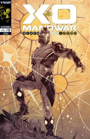 🔞 X-o Manowar: Black, White & Gold #3 - IDW / Alien | Luca Merli Main Cvr (Pre-Order) C45-P51