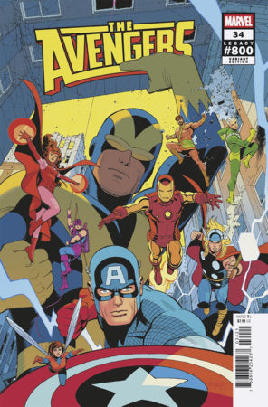 Avengers #34 • Leonardo Romero Var (Pre-Sale) C48-P02