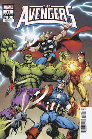 Avengers #34 - Legacy #800 - Mark Bagley Spoiler Variant (Back-Issue)