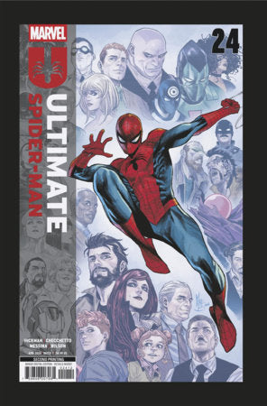 Ultimate Spider-Man #24 - Marco Checchetto 2nd Printing Variant - VF/NM (Released)