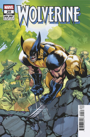 Wolverine #20 - Legacy #412 - Francesco Manna 250th Homage Variant (Closed)