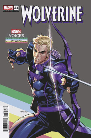 Wolverine #24 - Legacy #416 - Stephen Segovia Disability Pride Variant (Closed)
