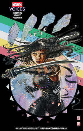 Uncanny X-Men #31 - Legacy #731 - David Mack Disability Pride Psylocke Variant (Pre-Sale) C23-P27