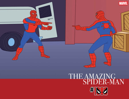 Amazing Spider-Man #36 - Legacy #1000 - Marvel Animation Wraparound 1967 Meme Variant (Post-FOC) R2637