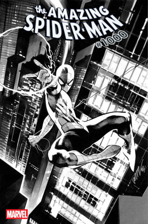 Amazing Spider-Man #1000 - Pepe Larraz B&W 2nd Printing (Pre-Order) C38-P43