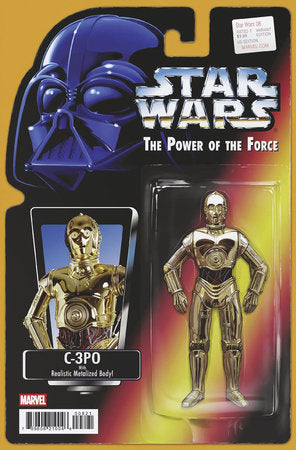 Star Wars #8 - John Tyler Christopher C3P0 Action Figure Variant (Released)