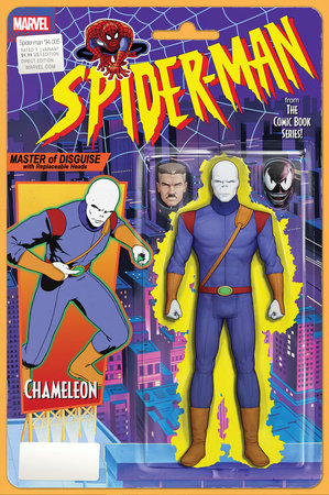 Spider-Man '94 #5 (of 5) - John Tyler Christopher Chameleon Action Figure Variant (Back-Issue)