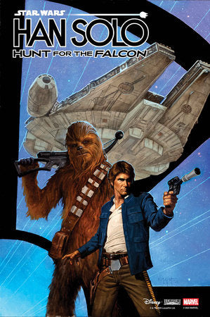 Star Wars: Han Solo - Hunt for the Falcon #4 | E.M. Gist Var • Pre-Sale: C44-P49