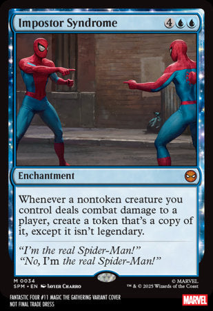 Fantastic Four #11 - Legacy #737 - Javier Charro Magic: The Gathering Variant (Released)
