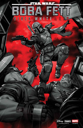 Star Wars: Boba Fett - Black, White + Red #2 | Derrick Chew Main Cover | FC: 29/9 • PL: 29/10 (Pre-Sale) [C39]
