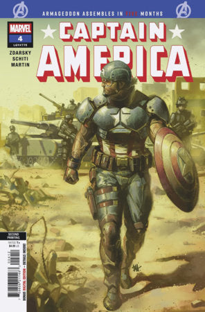 Captain America #4 • 2nd Printing • Ben Harvey Var (Pre-Sale) HD-004 🔥