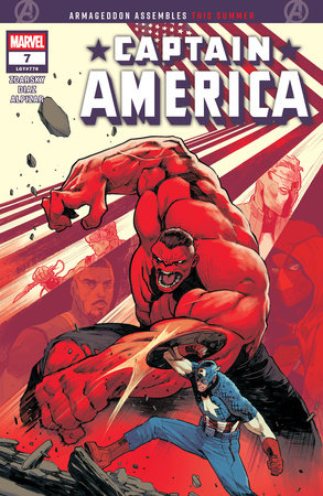 Captain America #7 - Legacy #778 - Valerio Schiti Main Cover (Released)