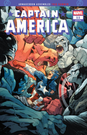 Captain America #11 - Legacy #782 - Valerio Schiti Main Cover (Released)