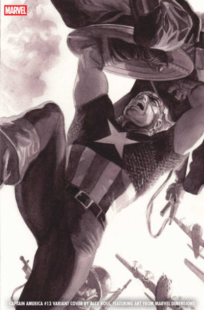 Captain America #13 - Legacy #784 - Alex Ross Marvel Dimensions Variant (Pre-Sale) C24-P28