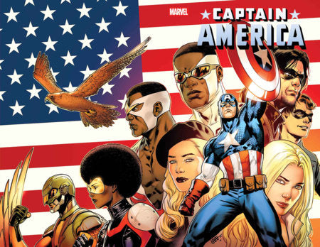 Captain America #13 - Legacy #784 - Cafu Semi-Quincentennial Wraparound Variant (Pre-Sale) C24-P28