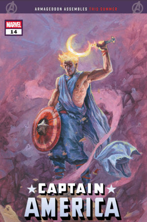 Captain America #14 Cvr E Domenico Cava Var [Arm] - Domenico Cava Variant (Pre-Sale) C27-P31