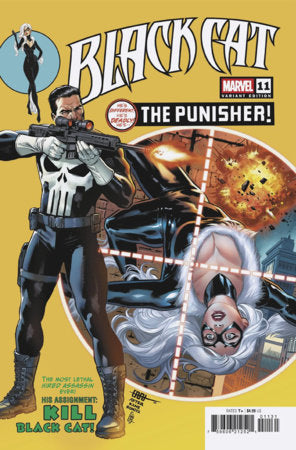 Black Cat #11 - vs The Punisher - Cafu Homage Variant (Closed)