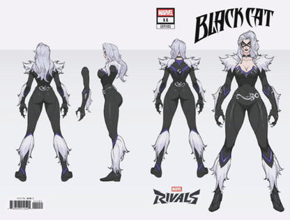 Black Cat #11 - vs The Punisher - NetEase Games Rivals Wraparound Variant (Closed)