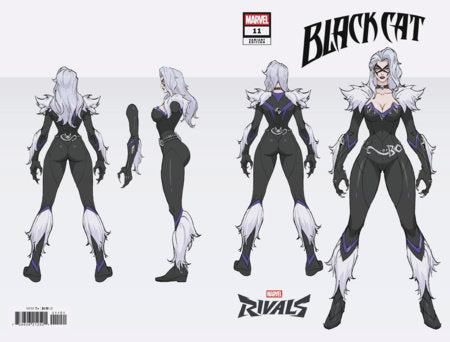 Black Cat #11 - vs The Punisher - NetEase Games Rivals Wraparound Variant (Closed)
